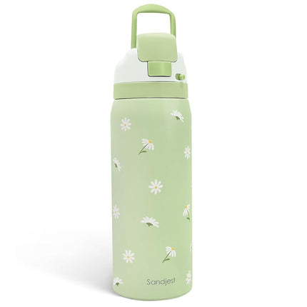 Daisy Insulated Stainless Steel Water Bottle with 