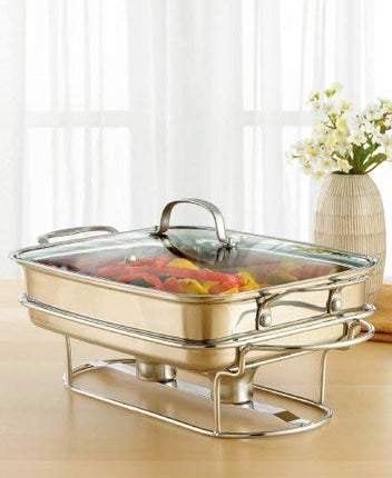 Cuisinart 7BSRT-31 Classic Entertaining Collection 12-Inch, 5-Quart Stainless Rectangular Buffet Server