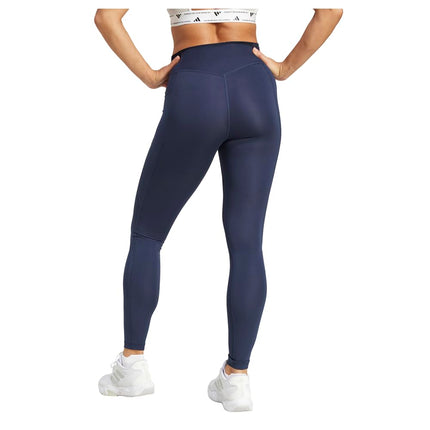 adidas Women's Optime Essentials Stash Pocket Full-Length Leggings, Ink, S (Tall)
