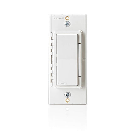 Leviton Decora Smart Dimmer Companion en Cualquier Lugar, Agregue Control de Encendido/Apagado/Atenuación/Intensidad de 3/4/5 Vías sin Cables a los Atenuadores Decora Smart Wi-Fi de 2.ª generación, DAWDC-1RW, Blanco