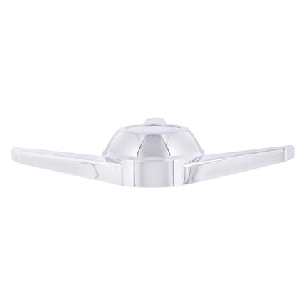 United Pacific 3-Bar Extra Large Spinner for Hub Caps- Chrome Colored, Model 10722