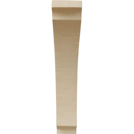 Ekena Millwork BKTW01X06X09THRW-CASE-6 1 3/4" W x 6 1/2" D x 9" H Small Thorton Wood Bracket, Rubberwood (6-Pack)