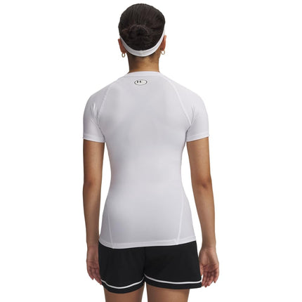 Under Armour Womens HeatGear Compression Shirt White XXL