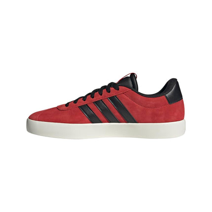 adidas Men's Vl Court 3.0 Sneaker, Better Scarlet/Black/Off White, 6.5 UK