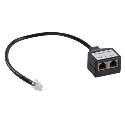 Celestron 93919 Aux Port Splitter, Black