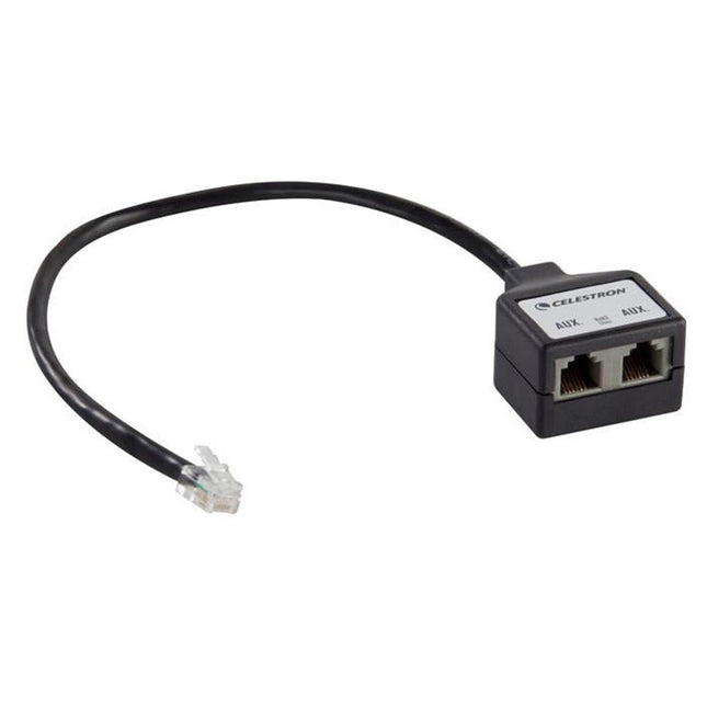 Celestron 93919 Aux Port Splitter, Black