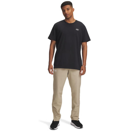 Under Armour Men's Rival Woven Windbreaker Pants, (299) City Khaki/Black/Black, S Tall