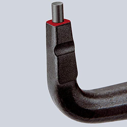 KNIPEX - 48 21 J21 Tools - Precision Circlip Pliers, Internal, 90 Degree Angled, 3/4"-2 3/64" Bore Dia. (4821J21)