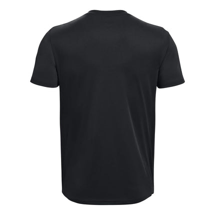 Under Armour Men's Challenger Train Short Sleeve, Lightweight and Quick-Drying Sports Top, Men's T-Shirt for Training, Gym and Casual Wear,Jasper Blue / / Squad Orange,LG