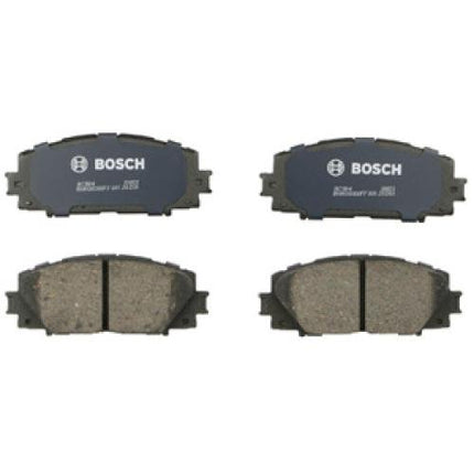 Bosch BC1184 QuietCast Premium Ceramic Disc Brake Pad Set For Scion: 2013 iQ; Toyota: 2012-2017 Prius C, 2007-2017 Yaris; Front