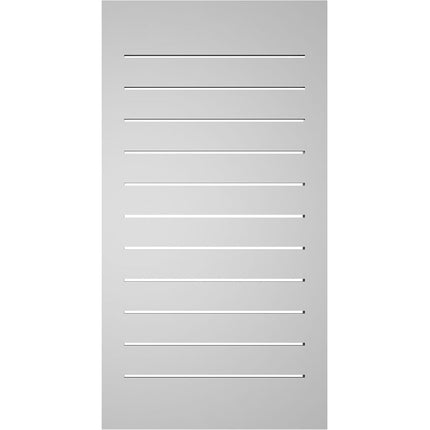 20"W x 38"H Rectangle Surface Mount PVC Gable Vent: Functional, w/ 2"W x 2"P Brickmould Sill Frame
