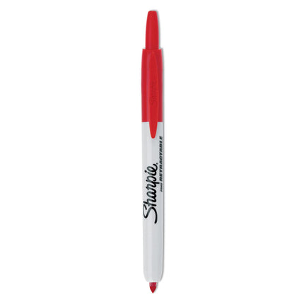 Marqueur permanent Dymo Pointe Fine Rouge