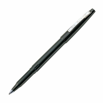Pentel Rolling Writer Pen, 0.8 Millimeter Cushion Ball Tip, Black Ink, 12 pens (R100-A)