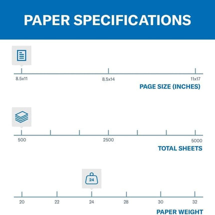 Hammermill Colored Paper, 24 lb Canary Printer Paper, 8.5 x 11-1 Ream (500 Sheets) - Made in the USA, Pastel Paper, 104307R