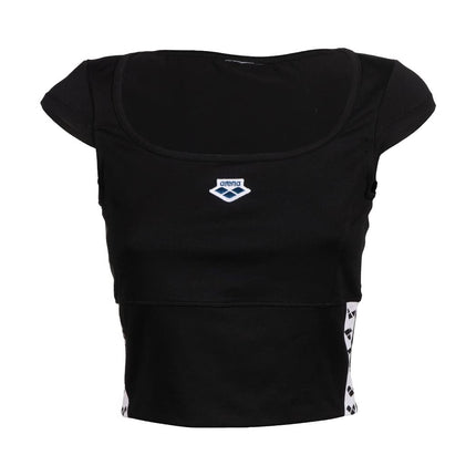 ARENA Women's Icons Bra Top Solid T-Shirt, Black-W