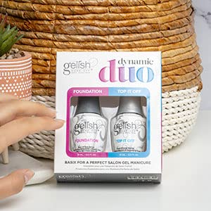 Gelish Dynamic Duo Kit 15 ml (Pack of 2) White