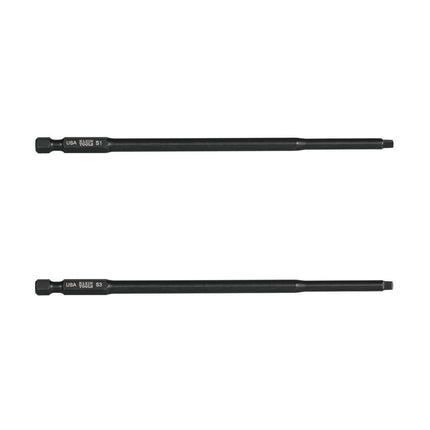 Klein Tools 32236 6" Power Driver Set - #1 and #3 Square