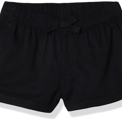 The Children's Place Short en chambray à enfiler pour bébé fille et enfant, noir, 5T