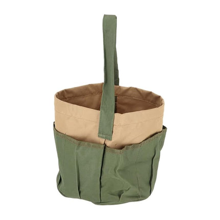 Esschert GT05 Design GT05 28 x 28 x 26cm Textile Garden Tools Bag - Green