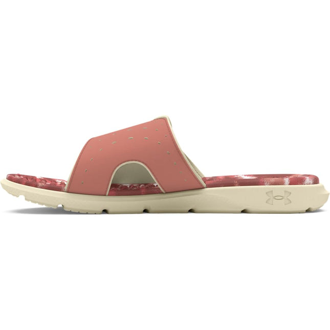 Under Armour Women's Ignite Pro Graphic Slide Sand