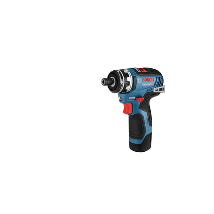 Bosch GSR12V-300FCB22 12V Max EC Brushless Flexiclick 5-in-1 Drill/Driver System with (2) 2.0 Ah Batteries