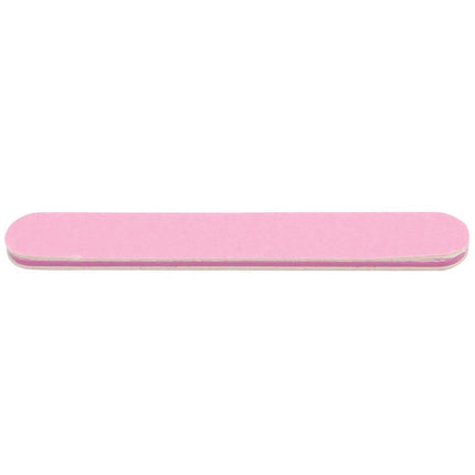 ForPro Professional Collection Mini Foam Board, Double-Sided Nail File, Pink, Black, 400/600 Grit, 3.5” l x .5” w, 50 Count