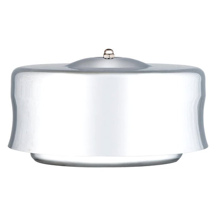 United Pacific S1103 6-3/8" Chrome Round Air Cleaner Assembly (Dome Style)