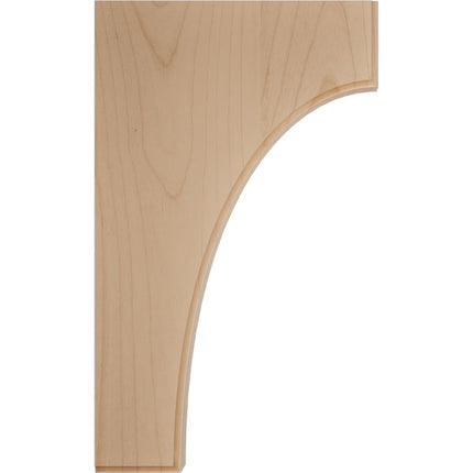 Ekena BKTW02X06X10CVAL 1 3/4" W x 6" D x 10" H Clarksville Bracket, Alder