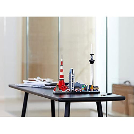 LEGO® Architecture Skylines: Tokyo 21051 Building Kit, Collectible Architecture Building Set for Adults