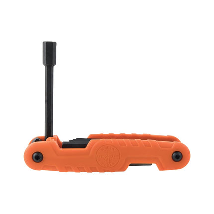 KLEIN TOOLS 70553 Juego de 3 Llaves Allen Plegables Profesionales, Tamaños Métricos, SAE, Torx, 31 Llaves, Acero de Aleación Termotratado de Resistencia Industrial