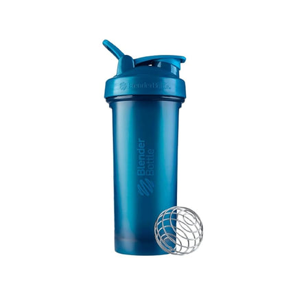 BlenderBottle Classic V2 Shaker Bottle Perfect for Protein Shakes and Pre Workout, 20-Ounce, Ocean Blue
