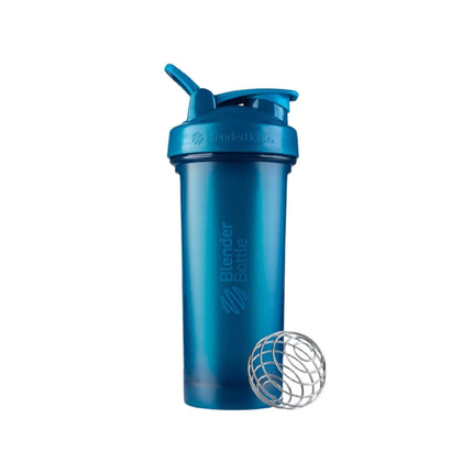 BlenderBottle Classic V2 Shaker Bottle Perfect for Protein Shakes and Pre Workout, 20-Ounce, Ocean Blue