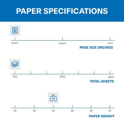 Hammermill Pink Colored 24lb Copy Paper, 8.5x11, 1 Ream, 500 Total Sheets, Made in USA, Sustainably Sourced from American Family Tree Farms, Acid Free, Pastel Printer Paper, 104463R