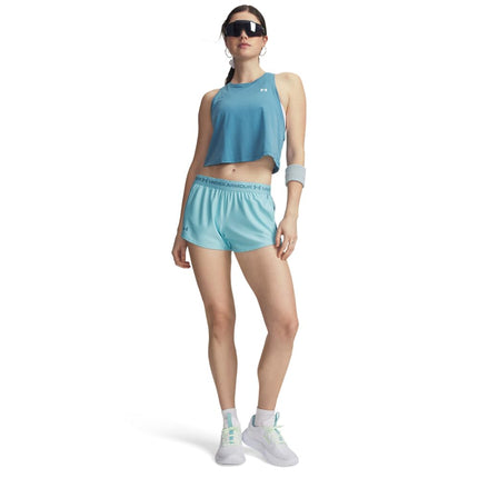Under Armour Womens Up Shorts Blue Haze/Blue 12
