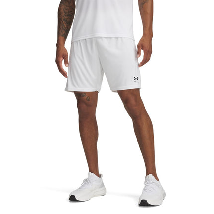 Under Armour Men's Challenger Shorts, (100) White 