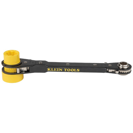 Klein Tools KT155HD 5-in-1 Lineman Wrench, Heavy Duty , Black