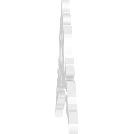 Ekena GPP060X015X100BAI Gable Pediment, Primed, 60" W x 15" H x 1" P (6/12)