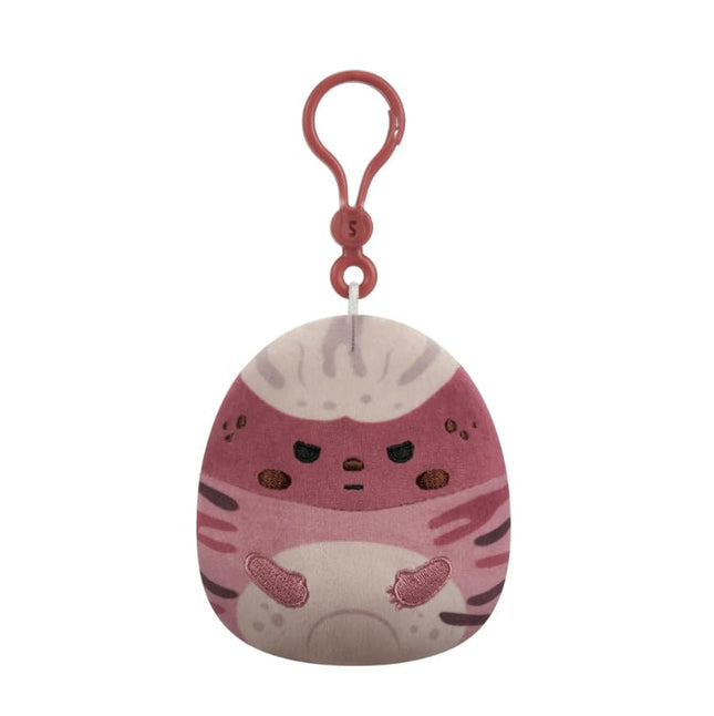 Squishmallows Vecna Plush Clip, 3.5 inches