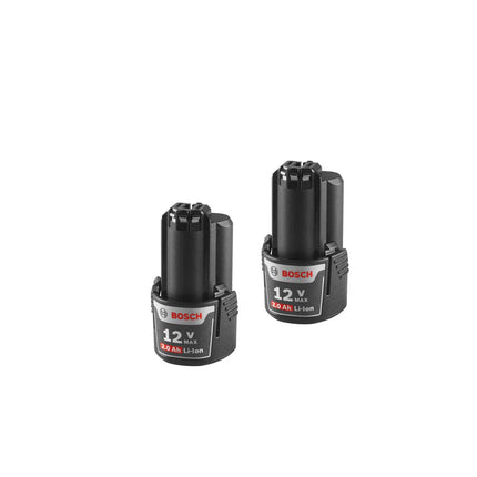 BOSCH BAT414-2PK 12V Max Lithium-Ion 2.0 Ah Batter