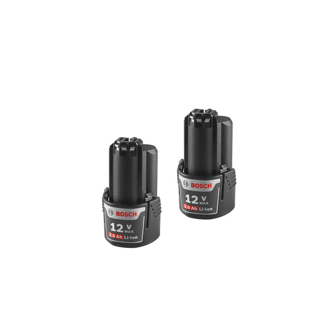 BOSCH BAT414-2PK 12V Max Lithium-Ion 2.0 Ah Batter
