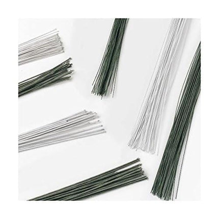 PME Sugarcraft Floral Wires Green 26 Gauge, 36 cm, Pack of 50