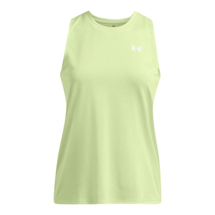 Under Armour Women's Tech Tank Top, (383) Retro Green / / White, XS