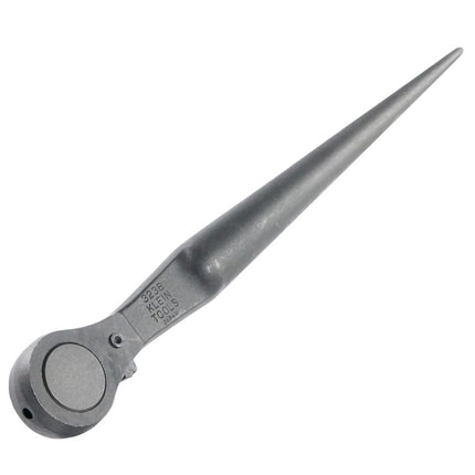 KLEIN TOOLS 3238 1/2-Inch Ratcheting Construction Wrench, Forged from Alloy Steel with Corrion Resistant Black Finish