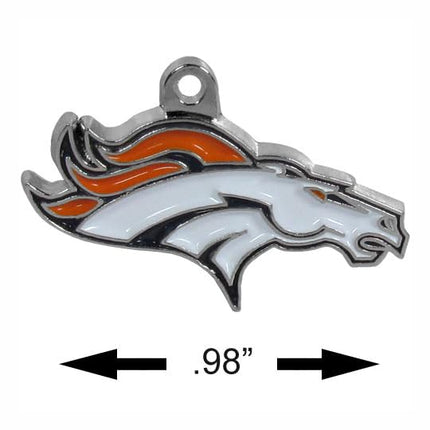 Siskiyou Sports NFL Denver Broncos Fan Bead Dangle Earrings
