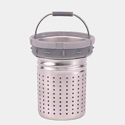 Vaso térmico de acero inoxidable ZOJIRUSHI, 473 ml, blanco roto
