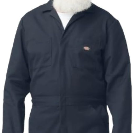 Dickies Long Sleeve Coveralls, DARK NAVY, L RG