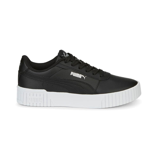 PUMA Unisex-Child Carina 2.0 Sneaker, Puma Black-p