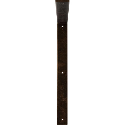 Ekena Millwork BKTM02X20X20HAABZ Steel Bracket Hamilton, 2"W x 20"D x 20"H, Antiqued Bronze
