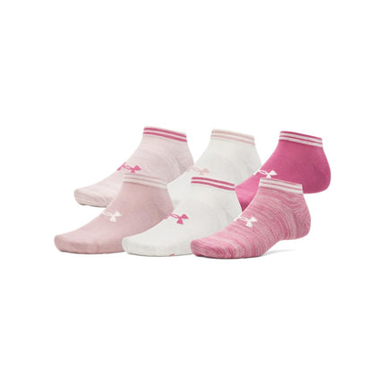 Under Armour Essential Low Socks 6 Pack, (673) Tou