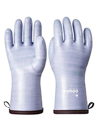 LANON Wahoo Liquid Silicone Oven Mitts,Heat Resist